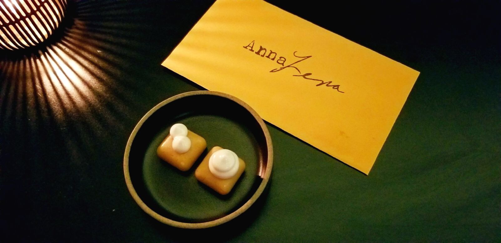 Annalena and adorable thank you desserts