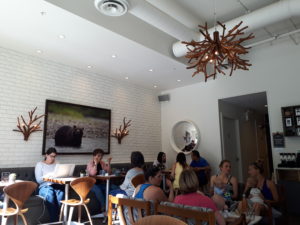 Interior of Cafe Orso