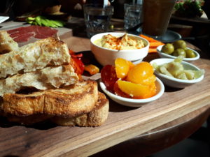 The Veggie Meze at Cafe Orso