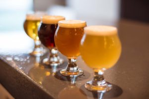 Beer flights photo copyright Hopwired Festival