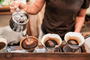 Pour over coffee photo copyright Hopwired Festival
