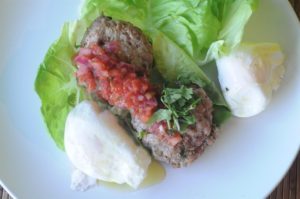Paleo Breakfast Burger photo from Eat Your Cake
