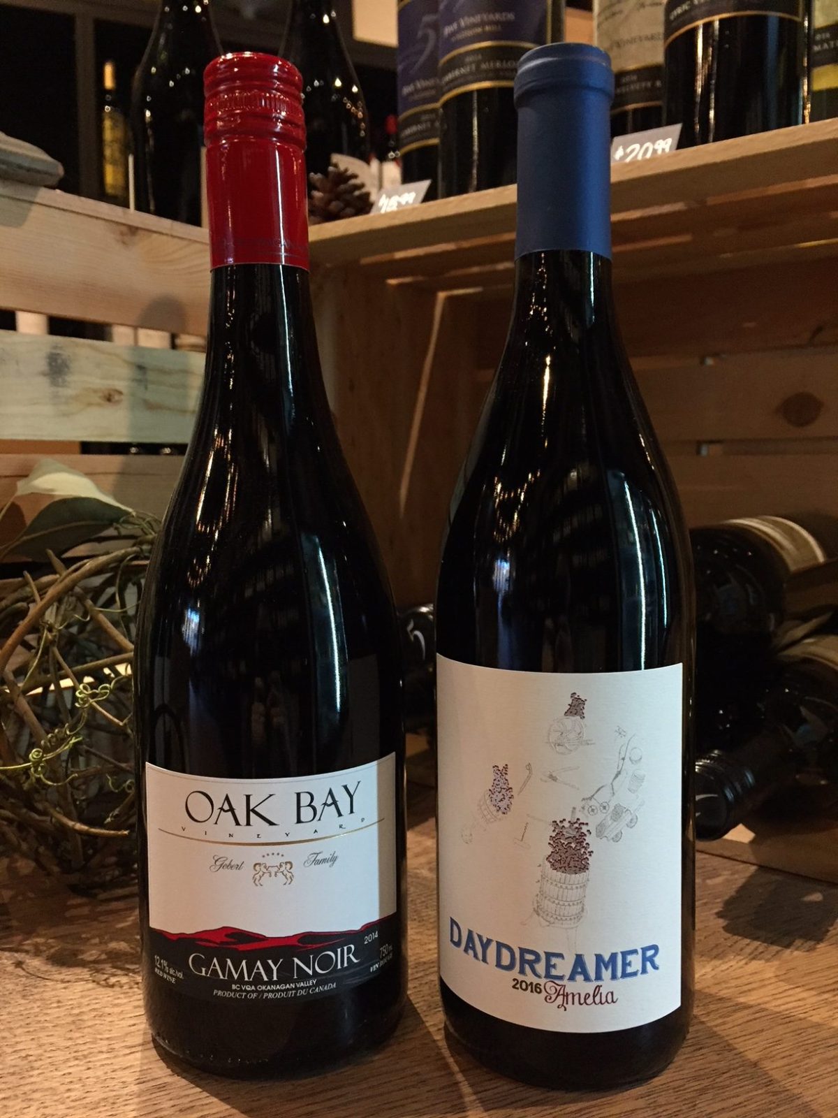 BC wines from Interior BC Region